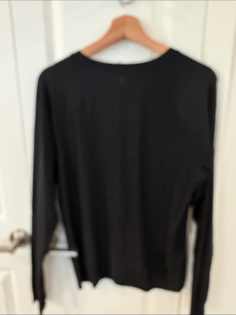 lululemon athletica Black Crewneck Long Sleeve Top